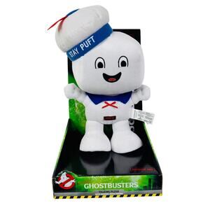 Stay Puft Marshmallow Man Classic Ghostbusters Talking‎ Plush Underground Happy